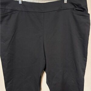 Women’s Black Stretch pull on Croft & Barrow Pants 24W